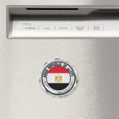 Egypte Round Emblem Magneet (Insitu (Vaatwasser))