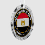 Egypte Round Emblem Ornament (voorkant)