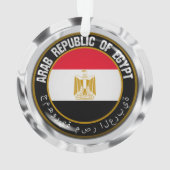Egypte Round Emblem Ornament (achterkant)
