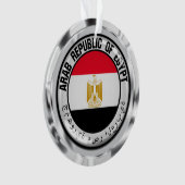 Egypte Round Emblem Ornament (voorkant)