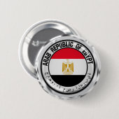 Egypte Round Emblem Ronde Button 5,7 Cm (Voorkant /achterkant)