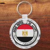 Egypte Round Emblem Sleutelhanger (Voorkant)