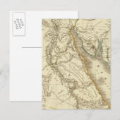 Egypte, Saudi Petree Briefkaart (Voorkant / Achterkant)