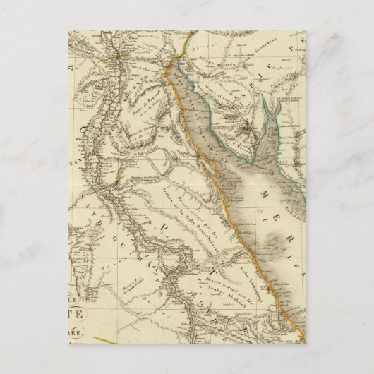Egypte, Saudi Petree Briefkaart (Voorkant)