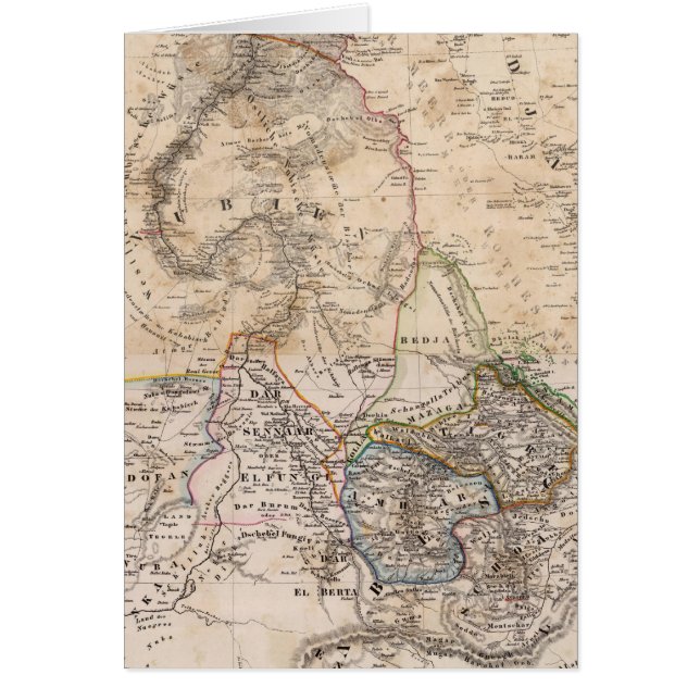 Egypte, Soedan, Afrika (Voorkant)