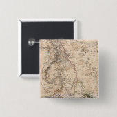 Egypte, Soedan, Afrika Vierkante Button 5,1 Cm (Voorkant /achterkant)