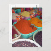 egypte specerijen briefkaart (Voorkant / Achterkant)