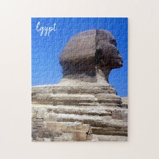 egypte sphinx puzzel (Verticaal)