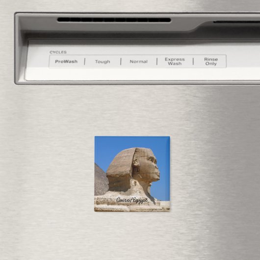 Egypte & Sphinx, Pyramiden, Oude Caïro Magnet (Insitu (Vaatwasser))