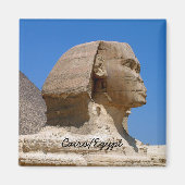 Egypte & Sphinx, Pyramiden, Oude Caïro Magnet (Voorkant)