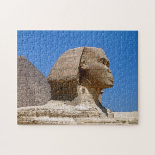 Egypte, Sphinx & Pyramids - Oude Caïro (UNESCO) Legpuzzel (Horizontaal)