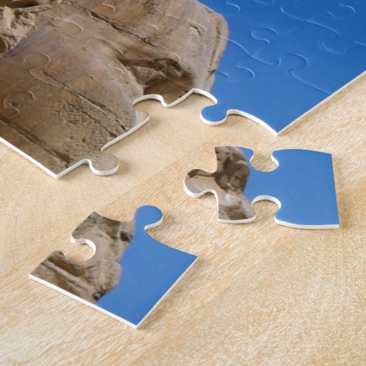 Egypte, Sphinx & Pyramids - Oude Caïro (UNESCO) Legpuzzel (Zijkant)