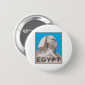 Egypte Sphinx Ronde Button 5,7 Cm (Voorkant /achterkant)