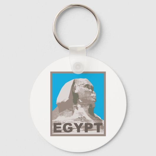 Egypte Sphinx Sleutelhanger (Voorkant)