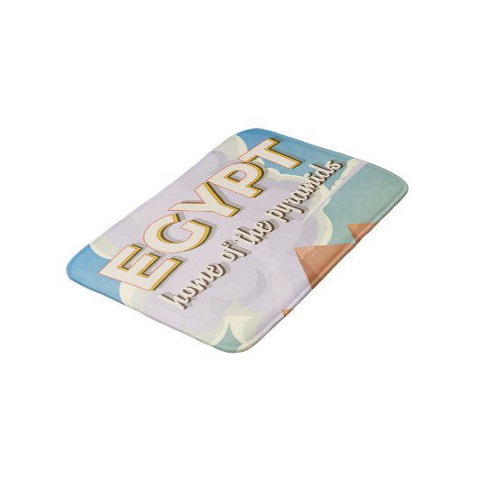 Egypte - Startpagina van de reisposter Pyramids Badmat (Gekanteld)