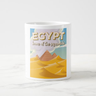 Egypte - Startpagina van de reisposter Pyramids Grote Koffiekop