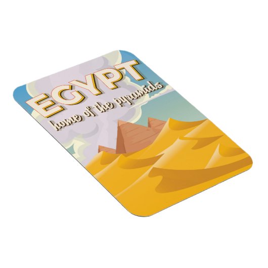 Egypte - Startpagina van de reisposter Pyramids Magneet (Rechterzijde)