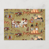 Egypte | Symbolen Patroon Briefkaart (Voorkant)