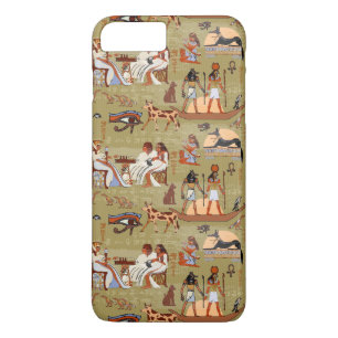 Egypte   Symbolen Patroon iPhone 8/7 Plus Hoesje