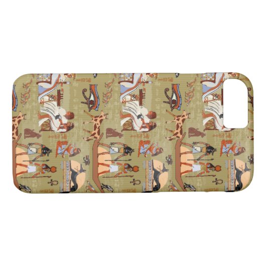 Egypte | Symbolen Patroon Case-Mate iPhone Case (Achterkant (Horizontaal))