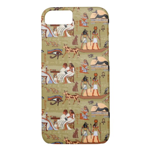 Egypte | Symbolen Patroon Case-Mate iPhone Case (Achterkant)