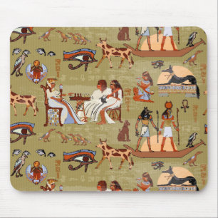 Egypte Symbolen Patroon Muismat