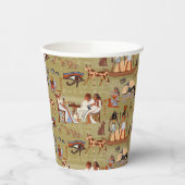 Egypte | Symbolen Patroon Papieren Bekers (Links)