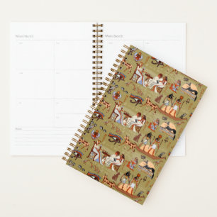 Egypte Symbolen Patroon Planner