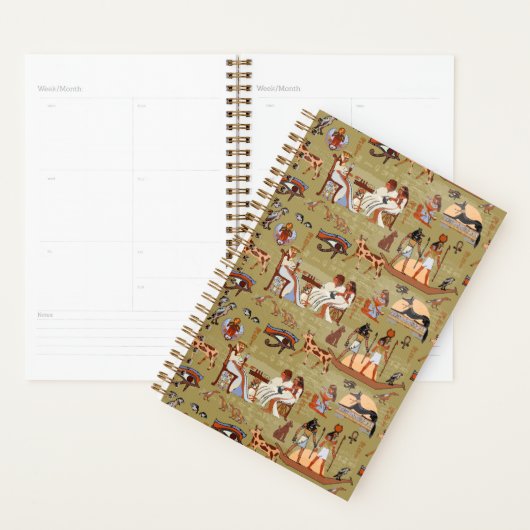 Egypte | Symbolen Patroon Planner (Display)