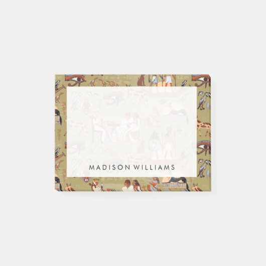 Egypte | Symbolen Patroon Post-it® Notes (Voorkant)