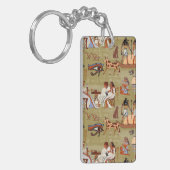 Egypte | Symbolen Patroon Sleutelhanger (Voorkant Links)