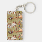 Egypte | Symbolen Patroon Sleutelhanger (achterkant)