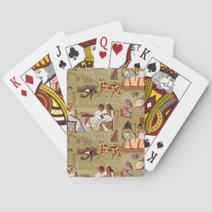 Egypte Symbolen Patroon Speelkaarten