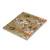 Egypte | Symbolen Patroon Tegeltje (Zijkant)