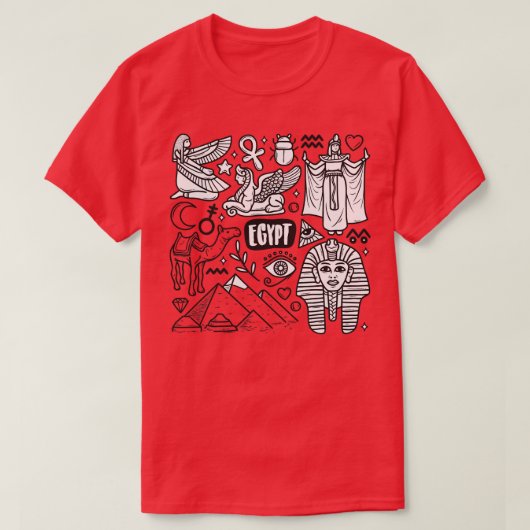 Egypte T-shirt (Design voorkant)