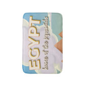 Egypte - Thuisbasis van de piramides reisposter pr Badmat (Voorkant Verticaal)