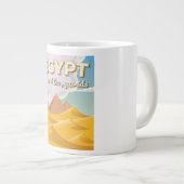 Egypte - Thuisbasis van de piramides reisposter pr Grote Koffiekop (Voorkant rechts)