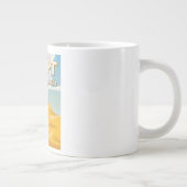 Egypte - Thuisbasis van de piramides reisposter pr Grote Koffiekop (Rechts)