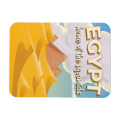 Egypte - Thuisbasis van de piramides reisposter pr Magneet (Horizontaal)