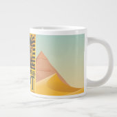 Egypte -Toetanchamon Grote Koffiekop (Rechts)