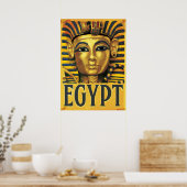 Egypte -Toetanchamon Poster (Keuken)