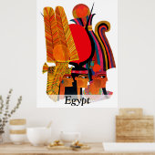 Egypte, Traditionele Kunst, Reis uit het verleden  Poster (Keuken)