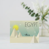 EGYPTE TRAVEL BRIEFKAART (Staand voorkant)
