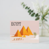 Egypte Travel Briefkaart (Staand voorkant)