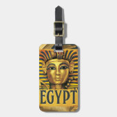 Egypte - Tutankhamun Bagagelabel (Voorkant verticaal)