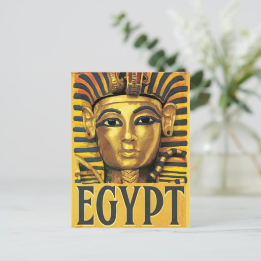 Egypte - Tutankhamun Briefkaart (Staand voorkant)