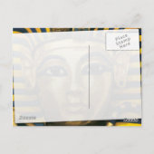Egypte - Tutankhamun Briefkaart (Achterkant)