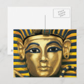 Egypte - Tutankhamun Briefkaart (Voorkant / Achterkant)