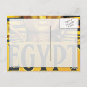 Egypte - Tutankhamun Briefkaart (Achterkant)