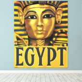 Egypte - Tutankhamun Canvas Afdruk (Insitu (Houten vloer))